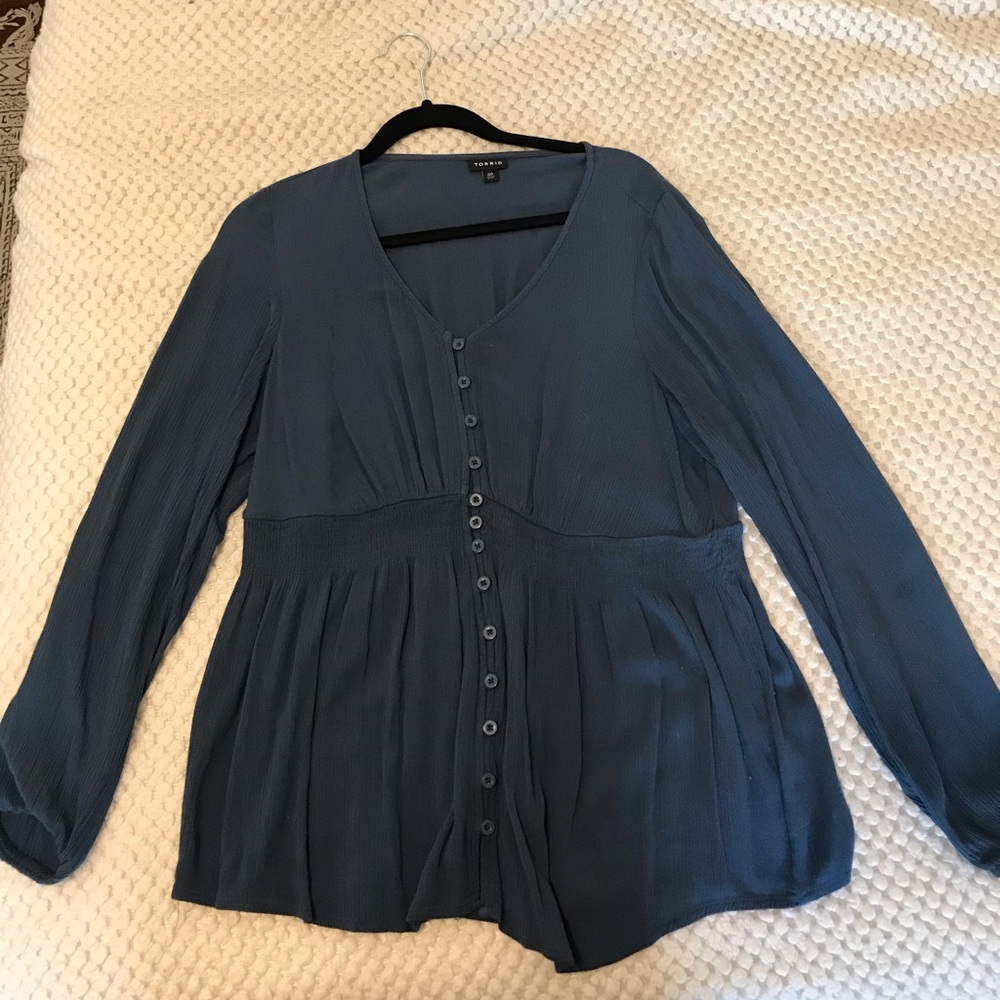 Blue blouse